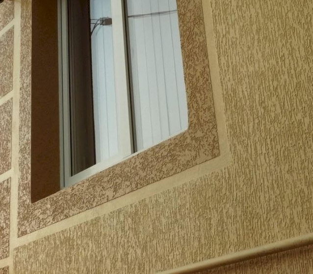 Нанесение "КОРОЕДА" НА ФАСАДЕ от 1000 руб./ 1м² 